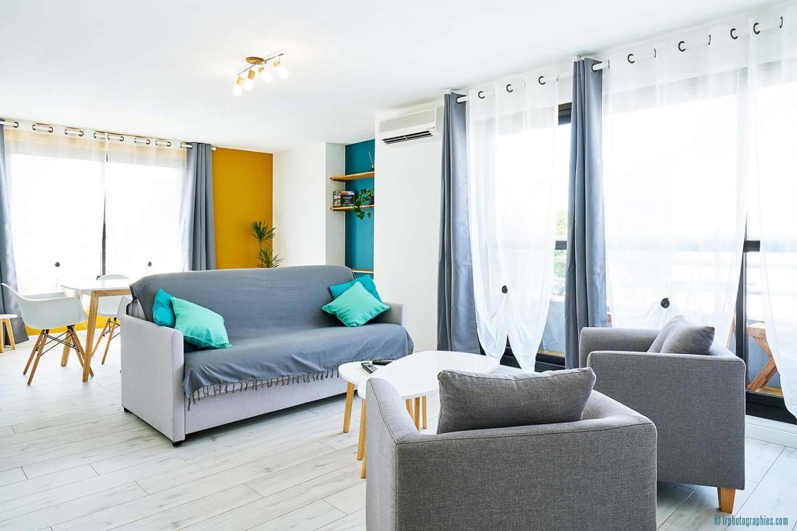 T2 Cosy A 100M De La Plage, Saint-Pierre, Luma Appart Exteriör bild